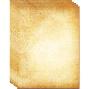50 Stationery Vintage Antique Design Printing/Writing Papers 8.5 x 11 inches